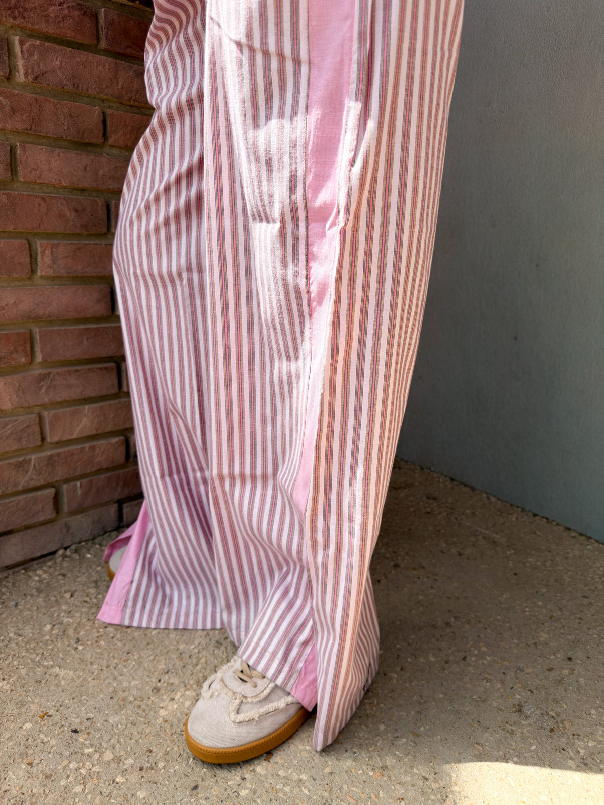 Pink escape suit