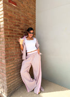 Pink escape suit